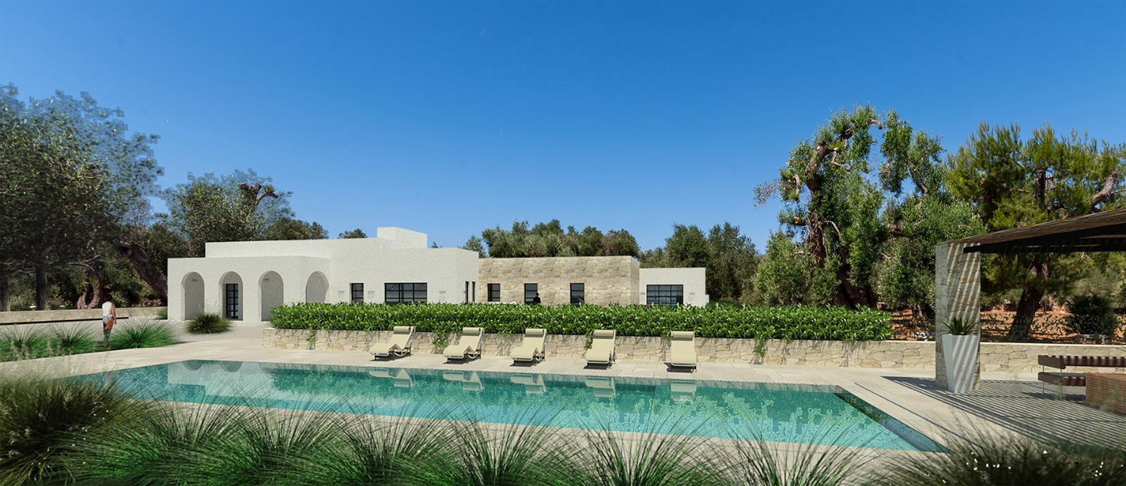 Residence of potential 630 sq m to develop, walking distance to Carovigno town